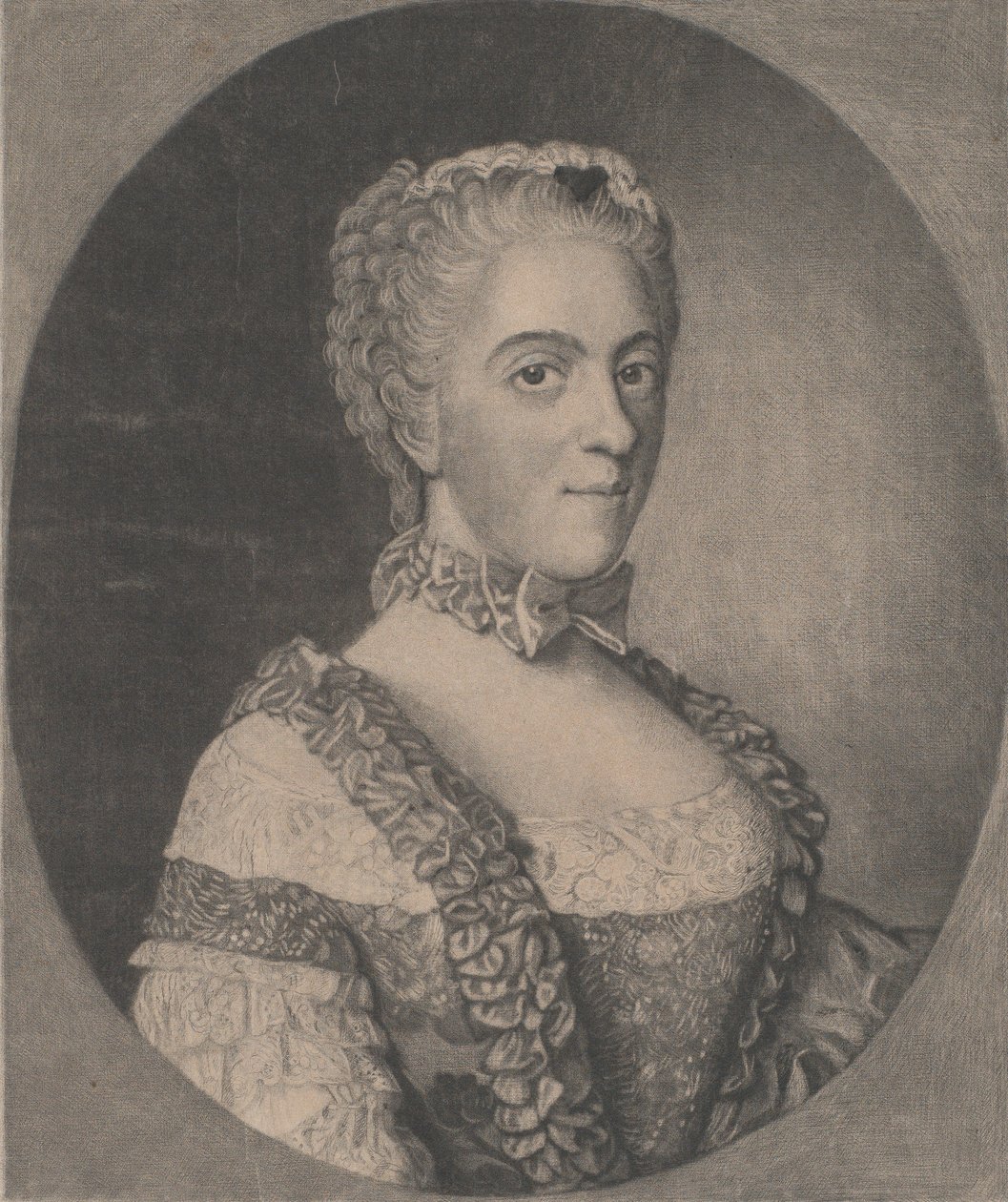 Portret van Mme. Anne-Henriette de France door Francois Xavier Vispre