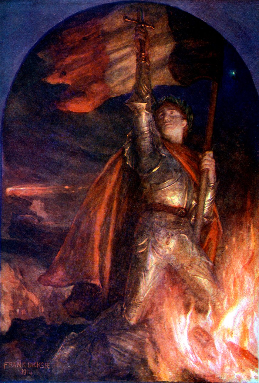 Resurgam door Frank Dicksee 1914 door Frank Dicksee