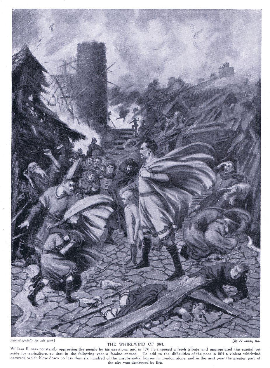 De wervelwind van AD1091, jaren 1920 door Frank Gillett