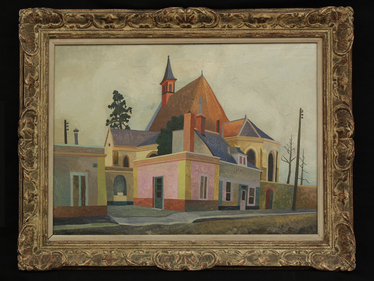 Kapel van Notre Dame - Chartres, c.1938 door Frank Coombs