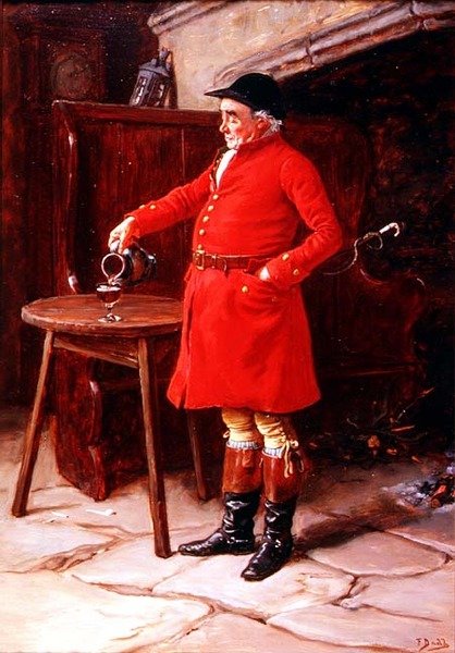 Een glas vrolijkheid door Frank Dadd