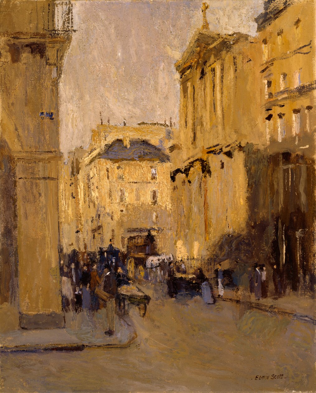 Saint Roche, Rue Saint Honore, n.d. door Frank Edwin Scott