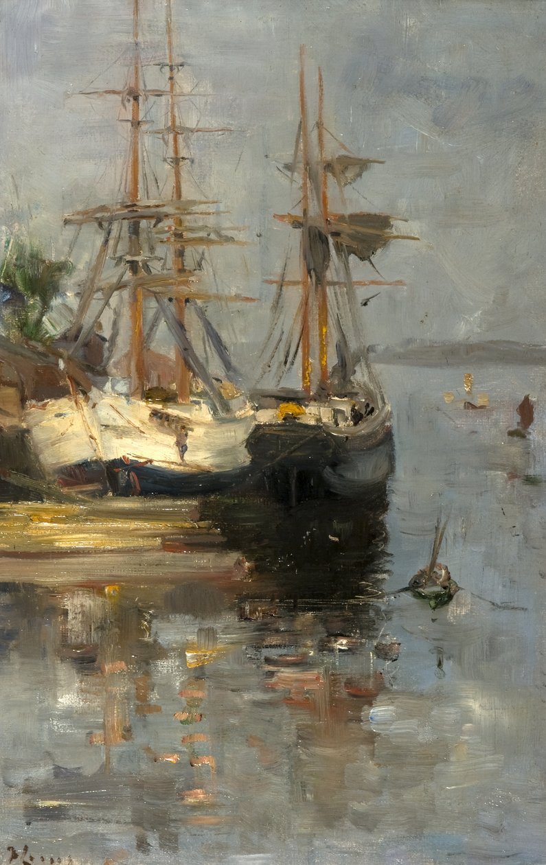 Scheepvaart door Frank Laing