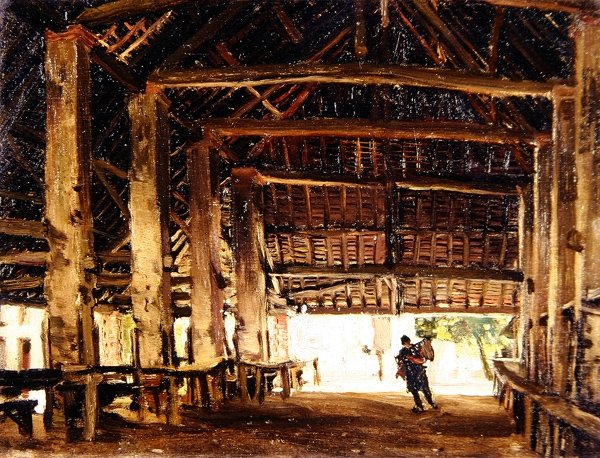 De Grote Schuur, Larchant door Frank Lewis Emanuel