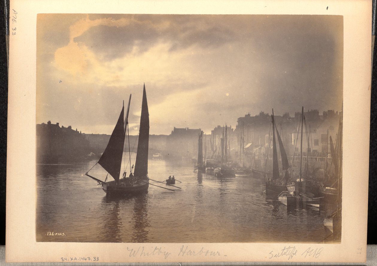 Haven van Whitby door Frank Meadow Sutcliffe