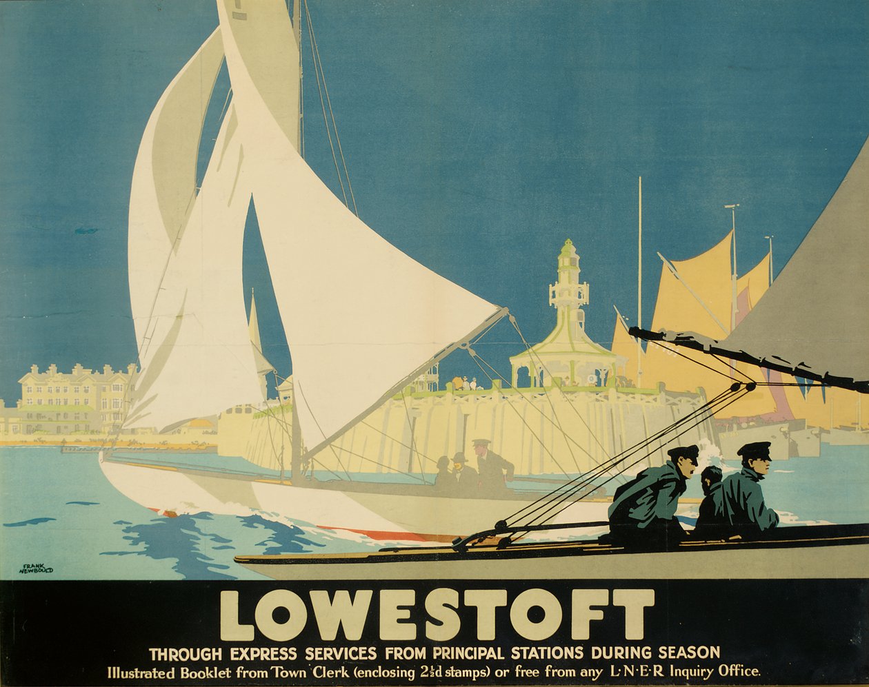 Lowestoft door Frank Newbould
