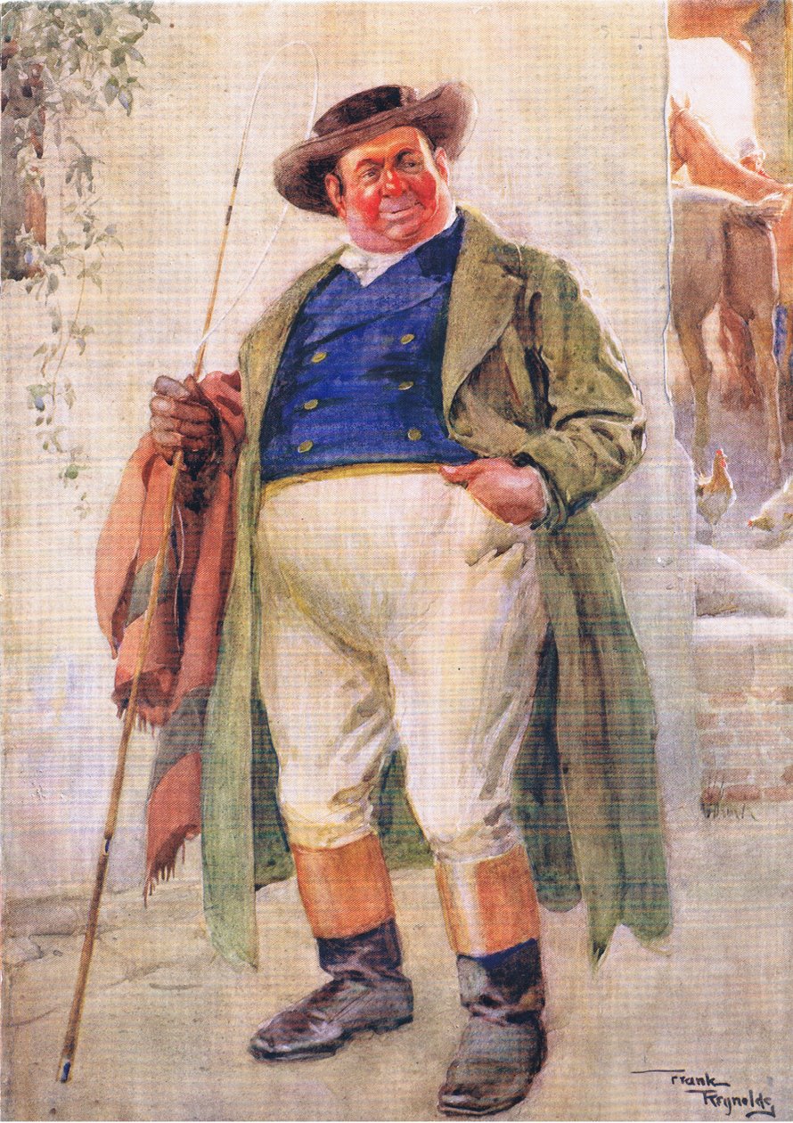 Mr Weller senior (Pickwick Papers) door Frank Reynolds