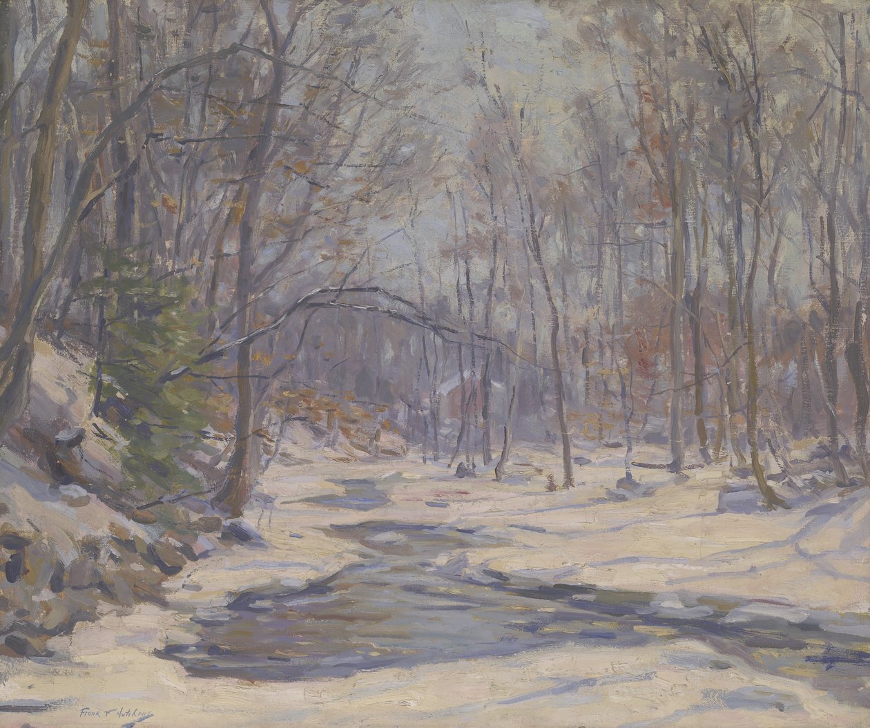 Een Winterochtend door Frank Townsend Hutchens