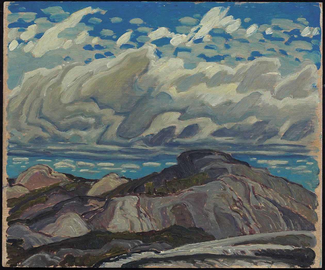 Oktober, Cranberry Hills door Franklin Carmichael