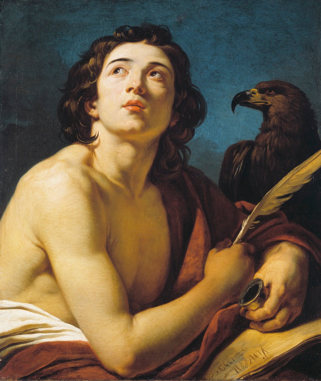 Johannes de Evangelist door François André Vincent
