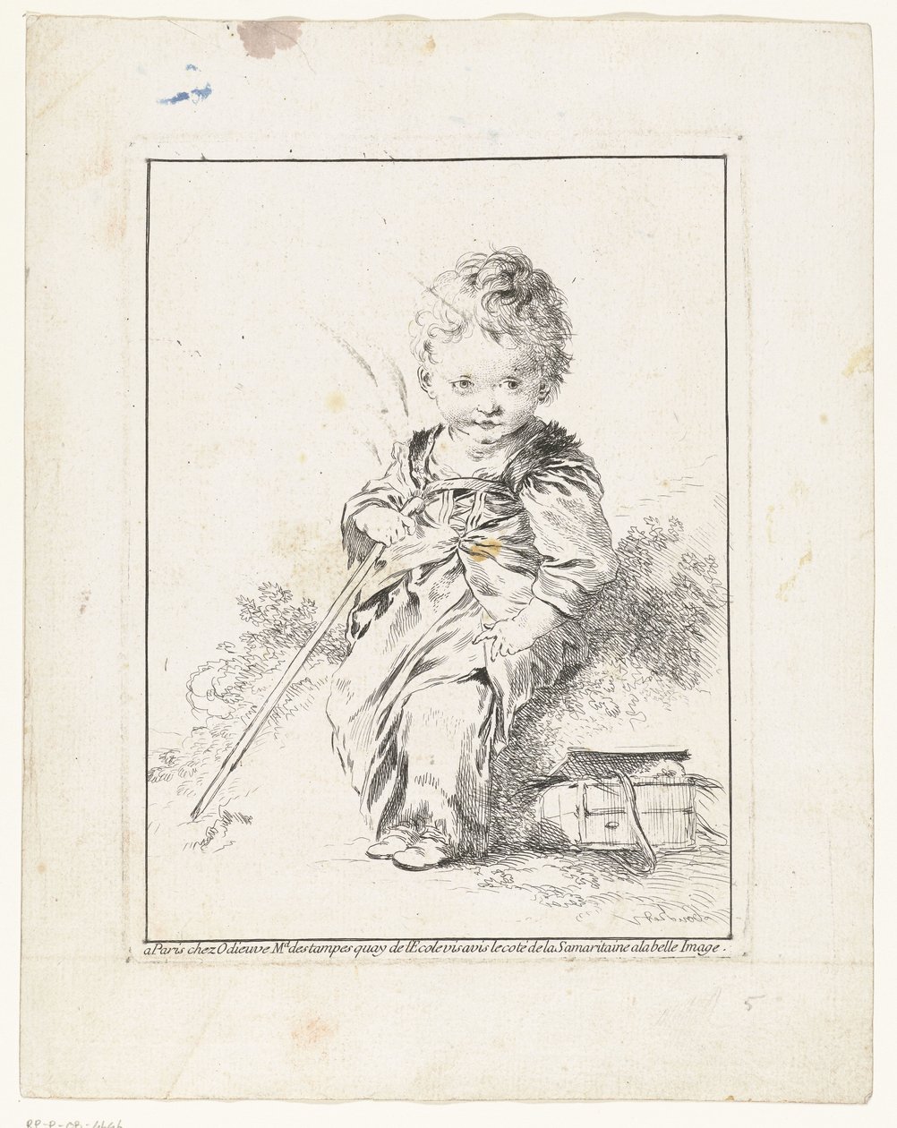 De kleine schoorsteenveger door François Boucher