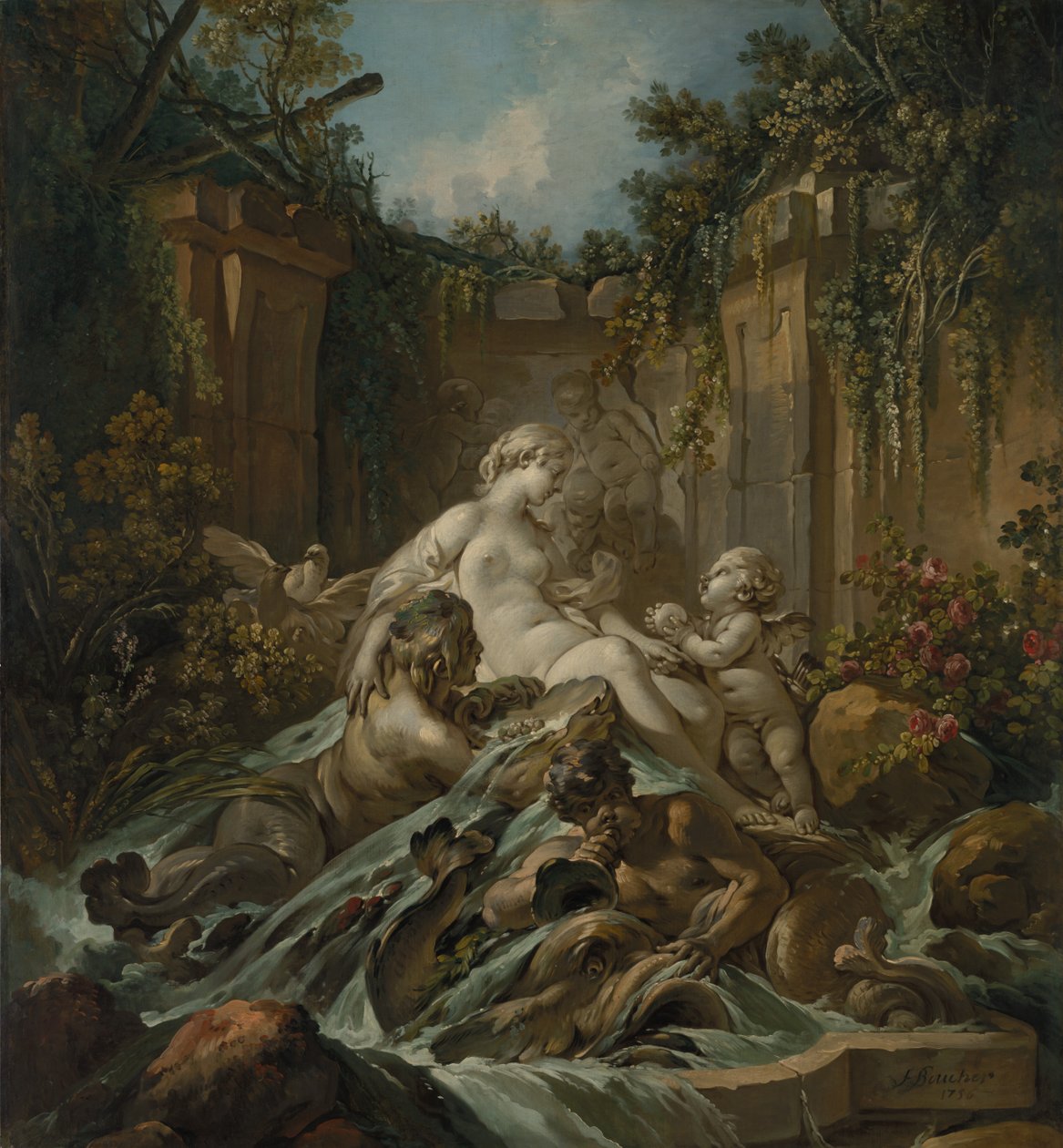 Fontein van Venus door François Boucher