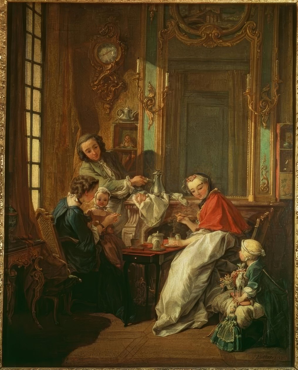 Het ontbijt door François Boucher