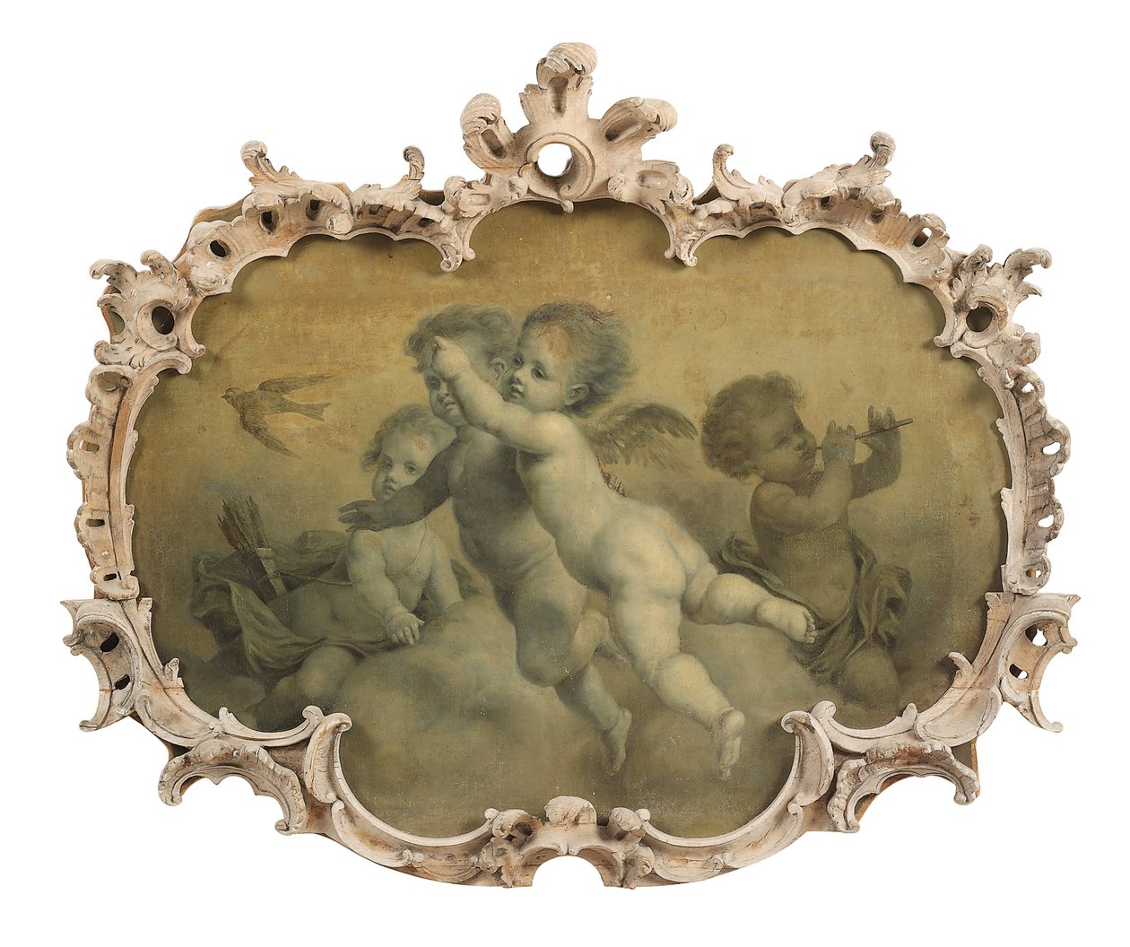 Putti die zich vermaken door François Boucher