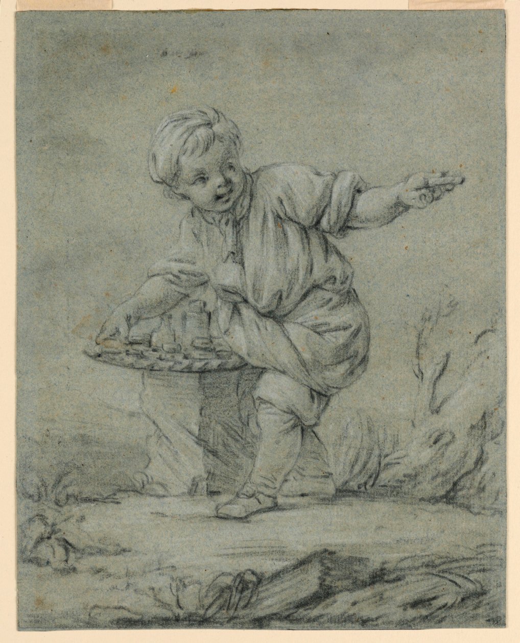 De Jonge Verkoper door François Boucher