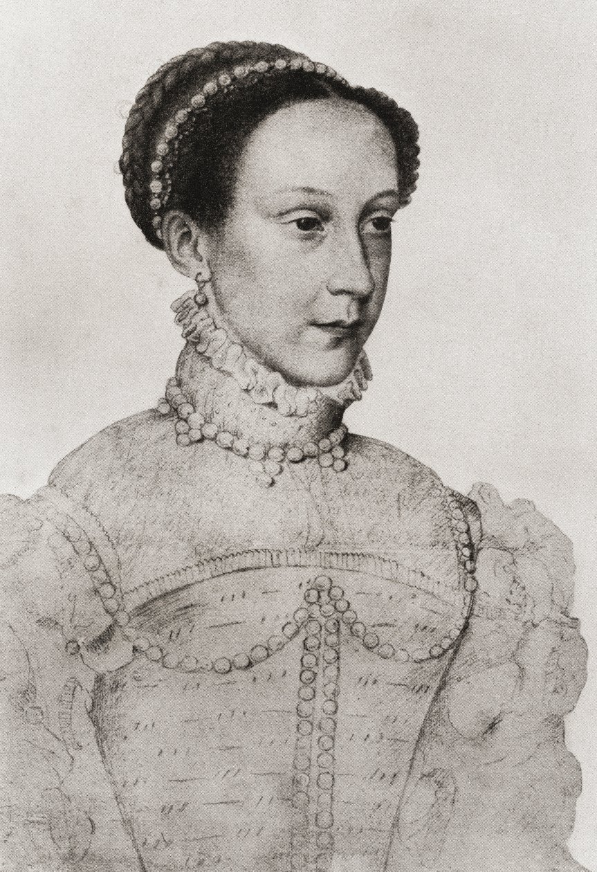 Maria, Koningin van Schotland door François Clouet