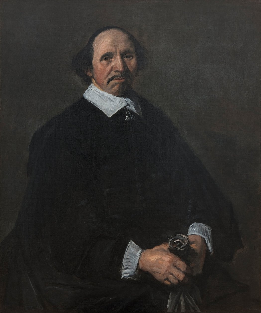 Portret van een man door Frans Hals