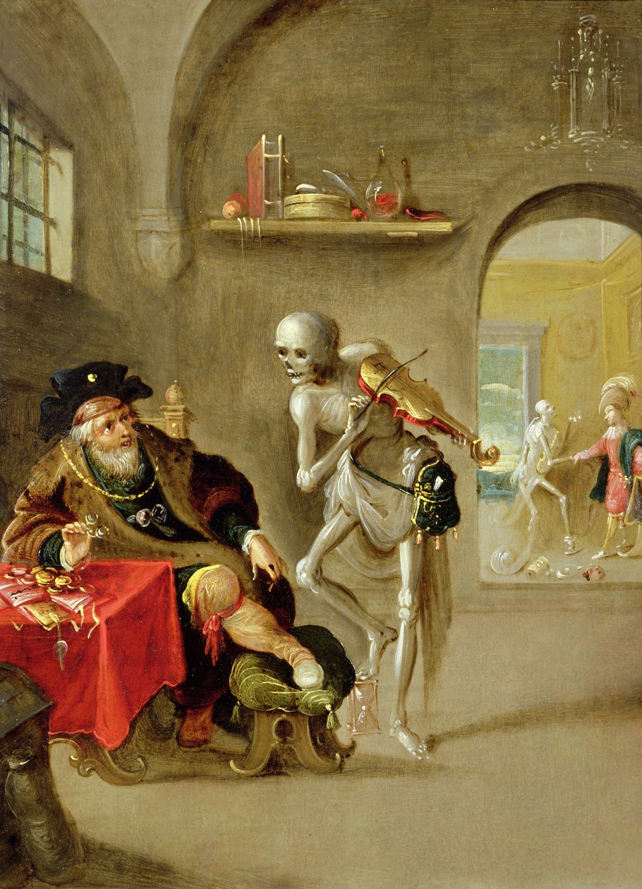 De Dans van de Dood door Frans II Francken the Younger
