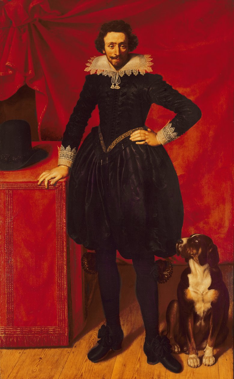 Portret van de hertog van Chevreuse door Frans Pourbus the Younger