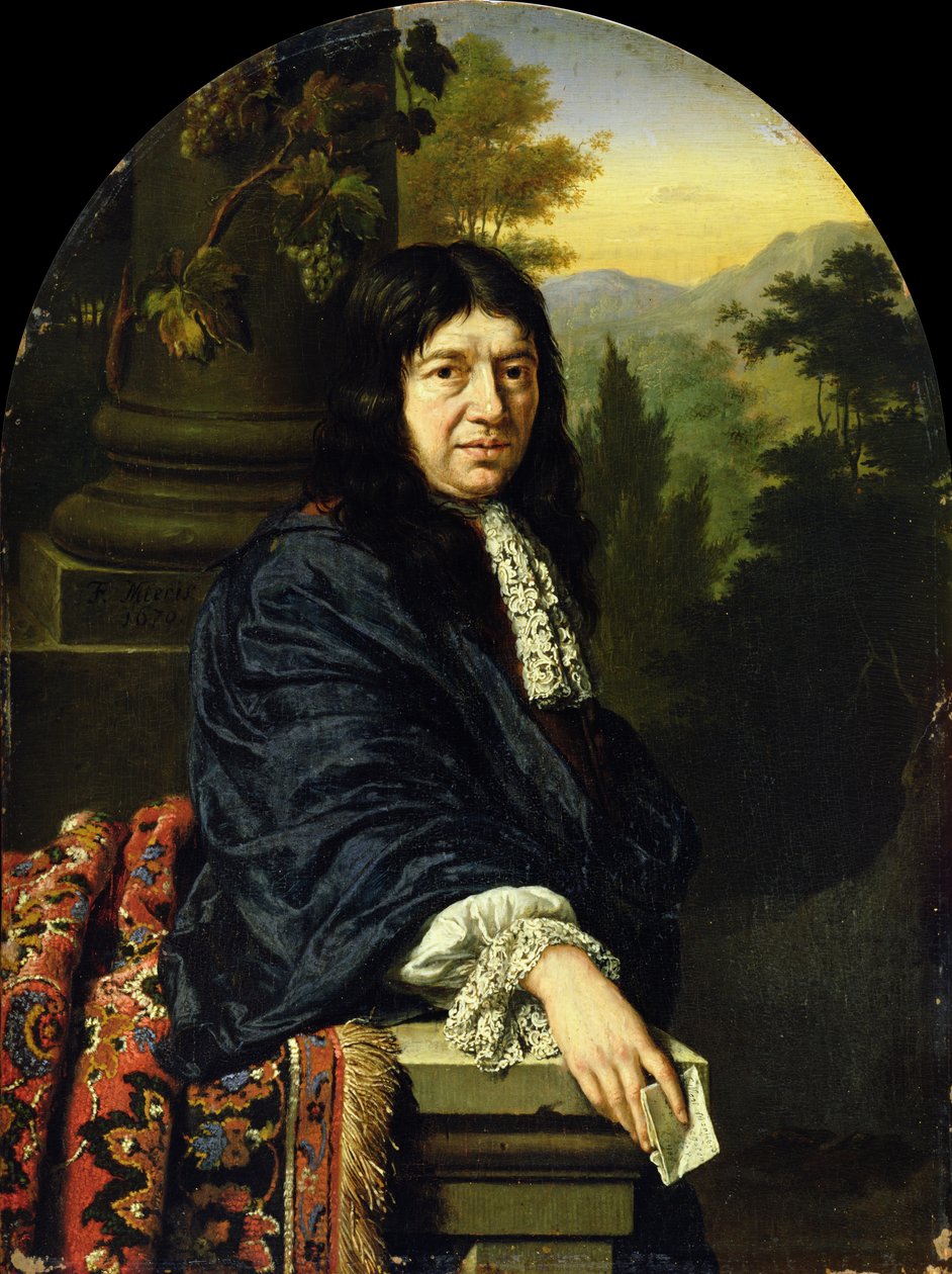 Portret van een Geleerde, 1670 door Frans van Mieris