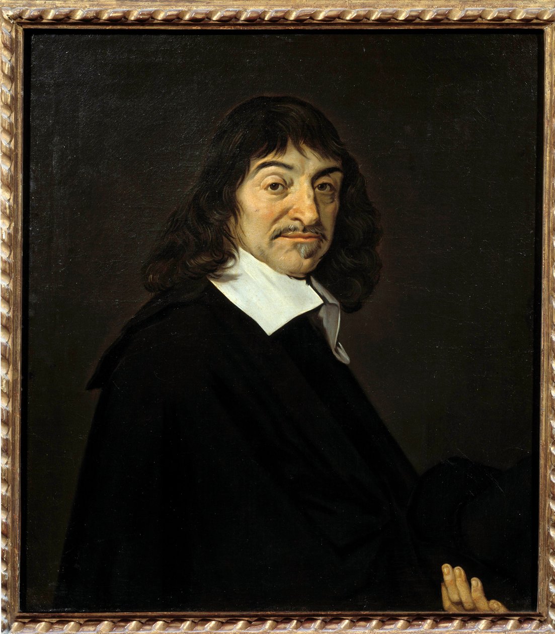 Portret van René Descartes door Frans (after) Hals