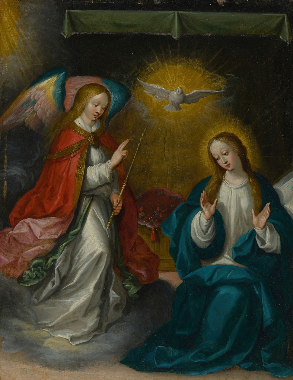 De annunciatie door Frans Francken II