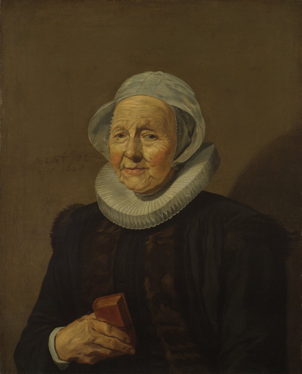 Een oude dame door Frans Hals