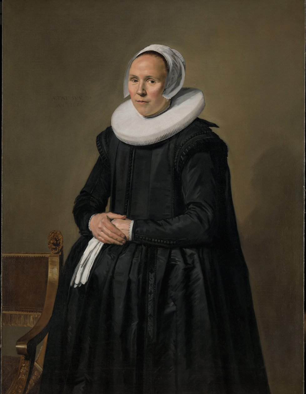 Portret van Feyntje van Steenkiste (1603/04-1640) door Frans Hals