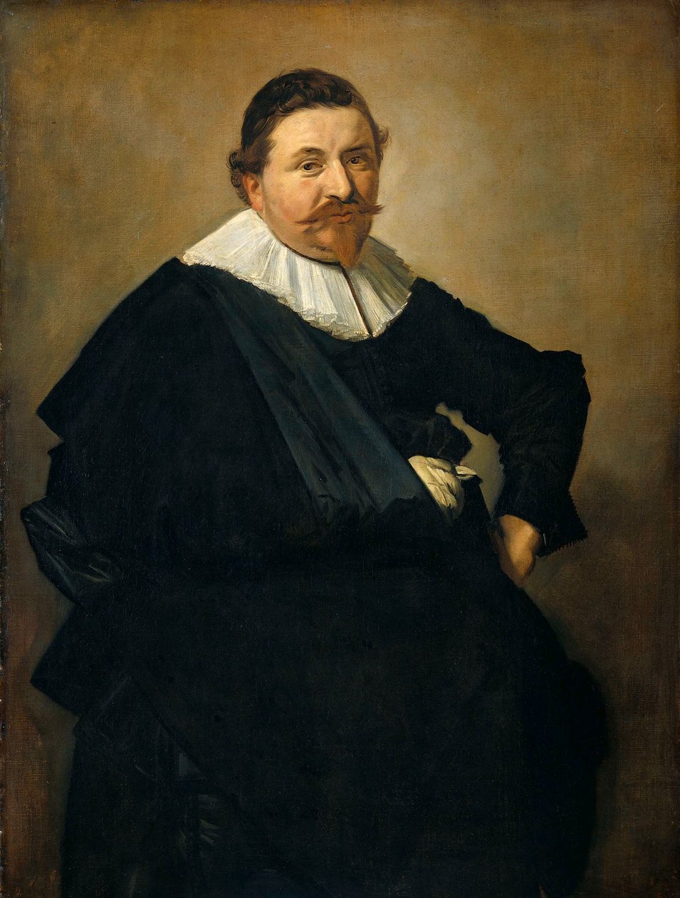 Portret van Lucas de Clercq door Frans Hals
