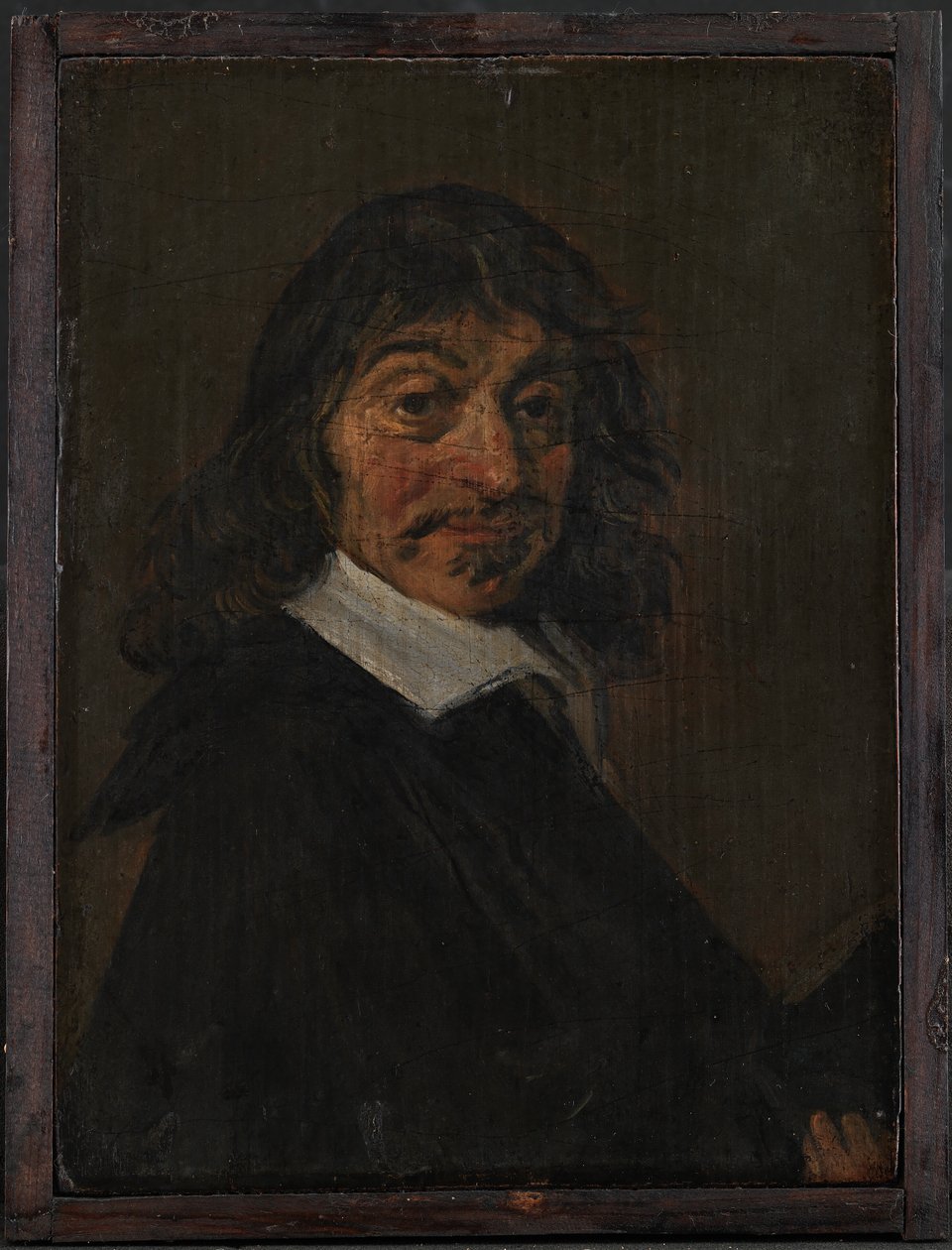 Portret van René Descartes (1596-1650) door Frans Hals