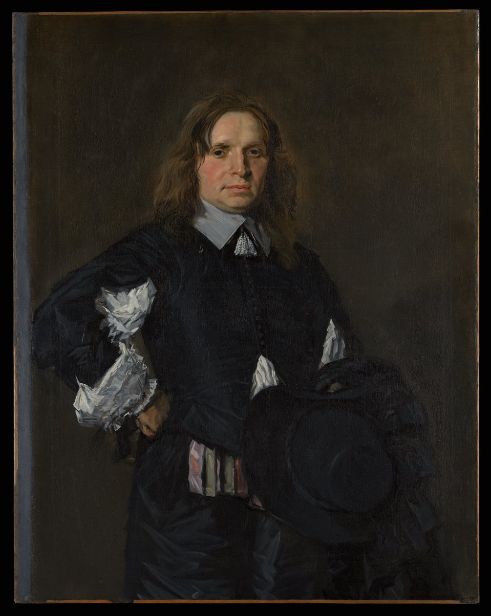 Portret van een man door Frans Hals