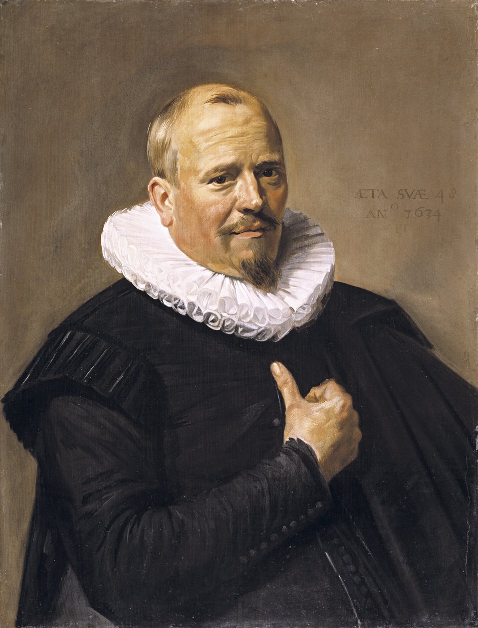 Portret van een man, 1634 door Frans Hals