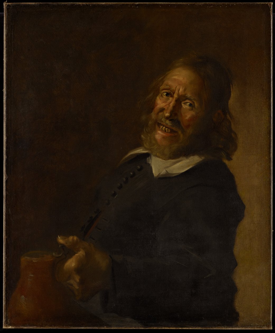 De lachende drinker, 18e eeuw door Frans Hals