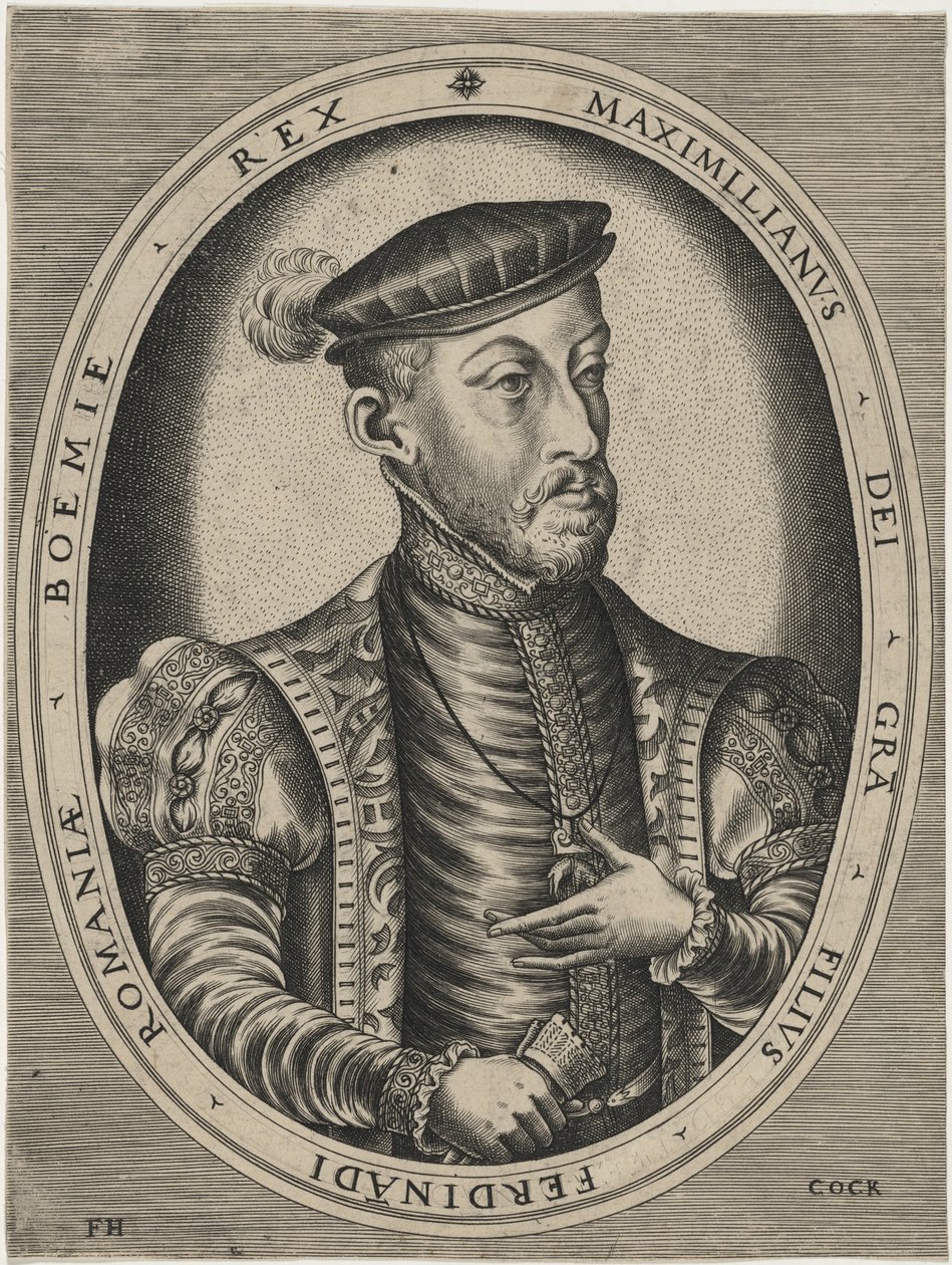 Maximiliaan II, keizer van het Heilige Roomse Rijk door Frans Huys
