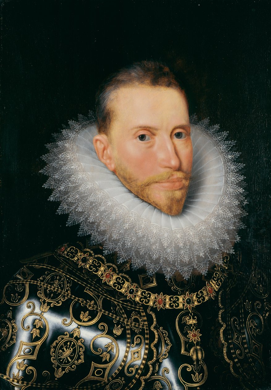 Aartshertog Albrecht door Frans II (after) Pourbus