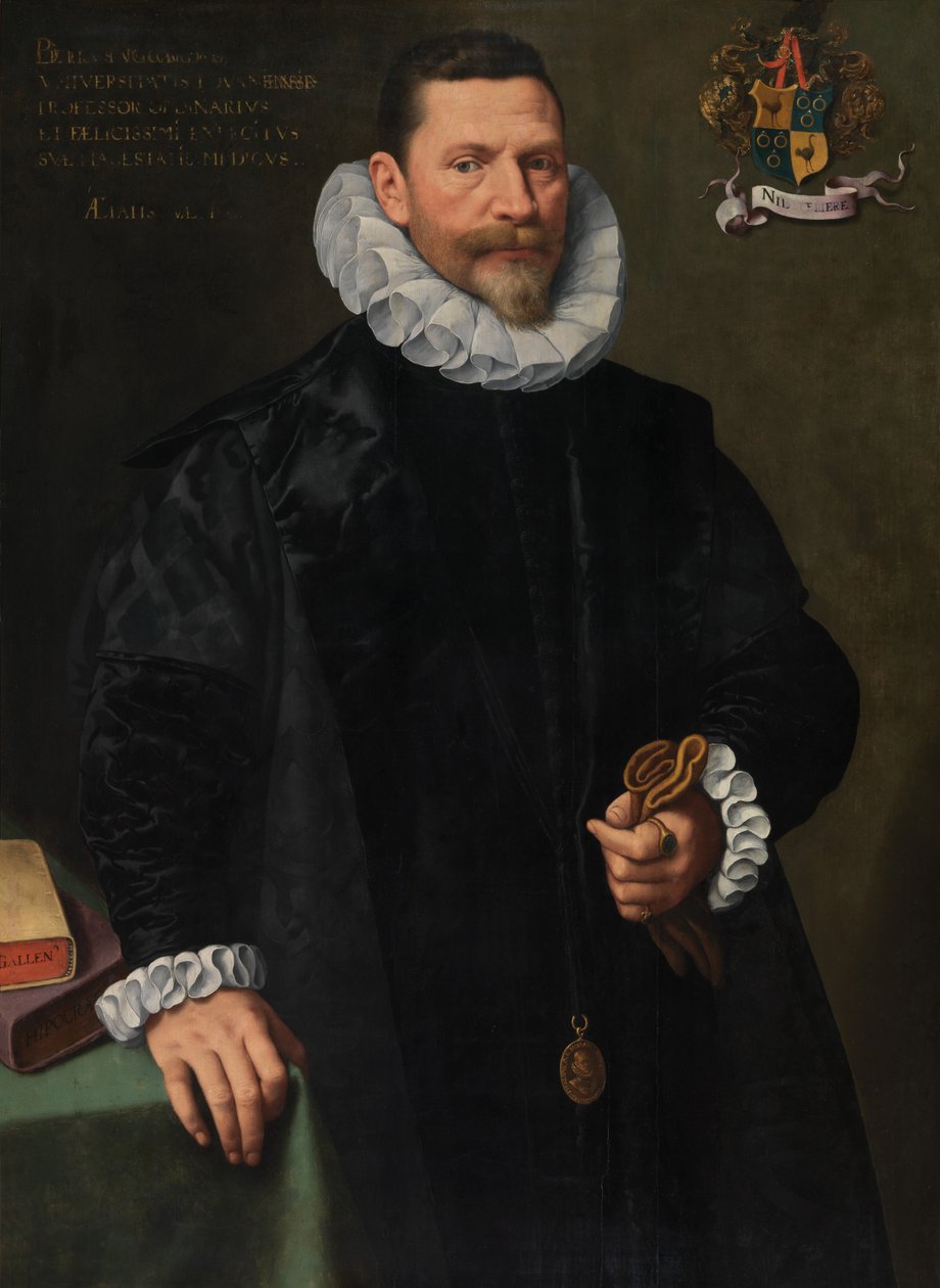 Portret van Petrus Richardus door Frans II Pourbus