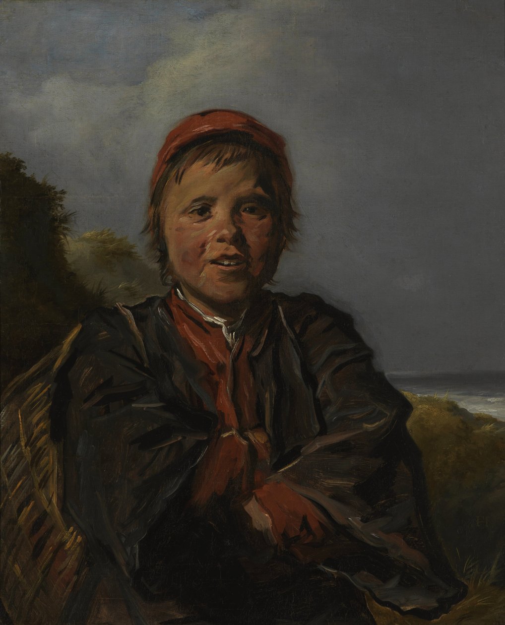 De Vissersjongen, 1630-1633 door Frans I Hals