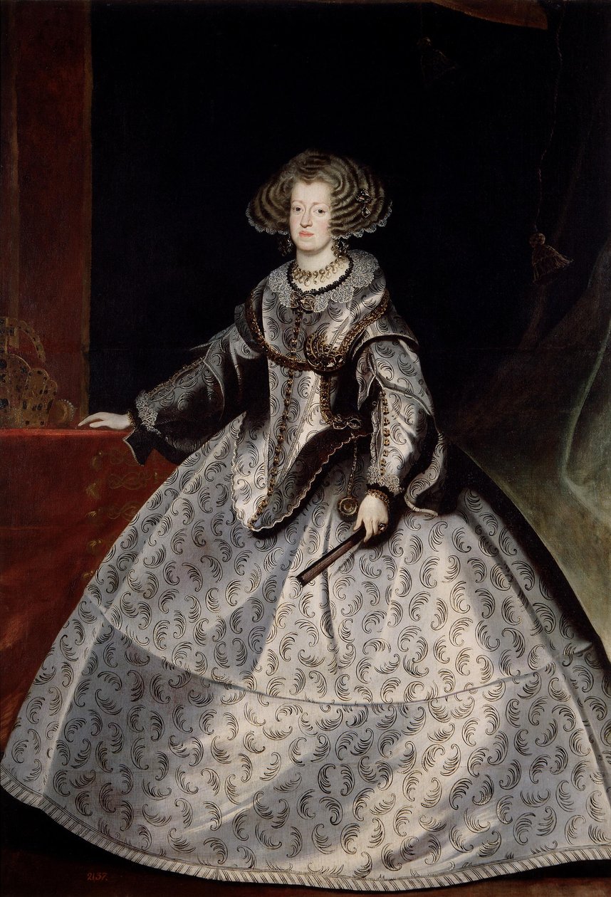 María van Oostenrijk Koningin van Hongarije door Frans Luycx
