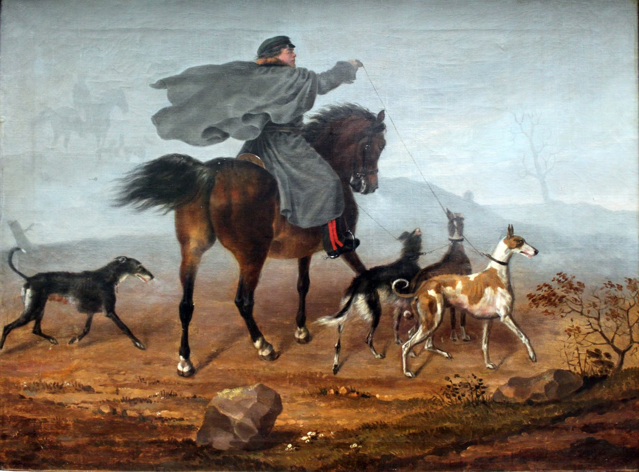 Uitrijden voor de jacht door Franz Krüger