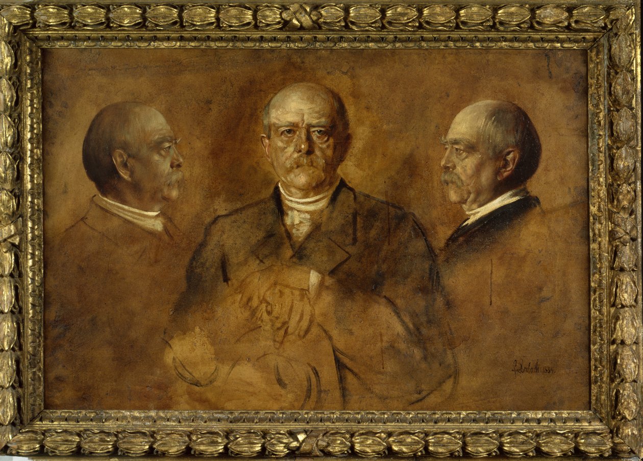 Prins Otto von Bismarck, 1884 door Franz Seraph von Lenbach