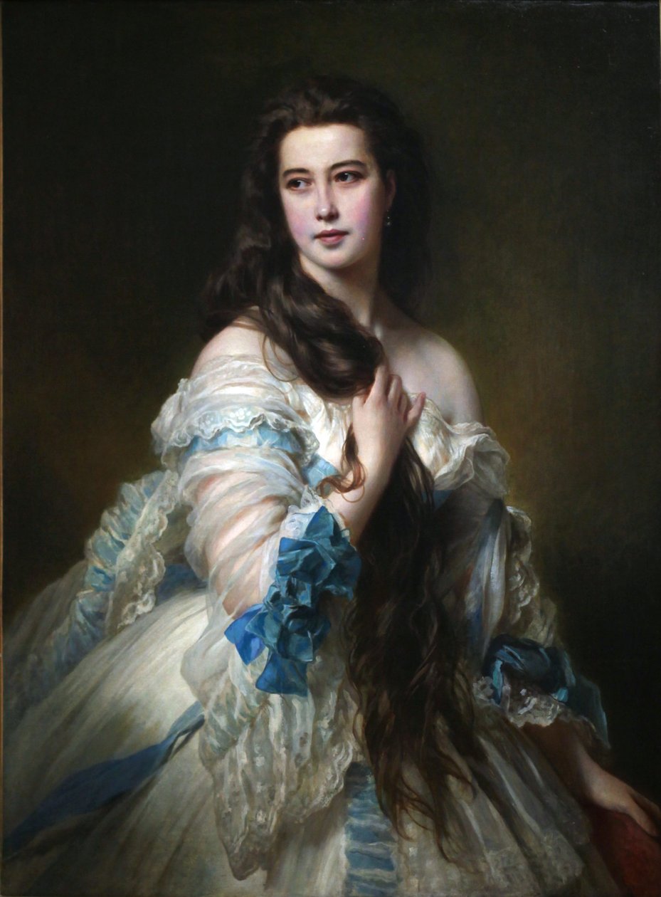 Lady Rimsky-Korsakov door Franz Xaver Winterhalter