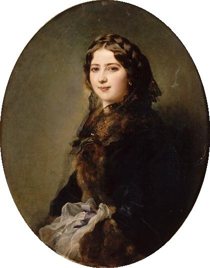 Liza Przezdziecka door Franz Xaver Winterhalter