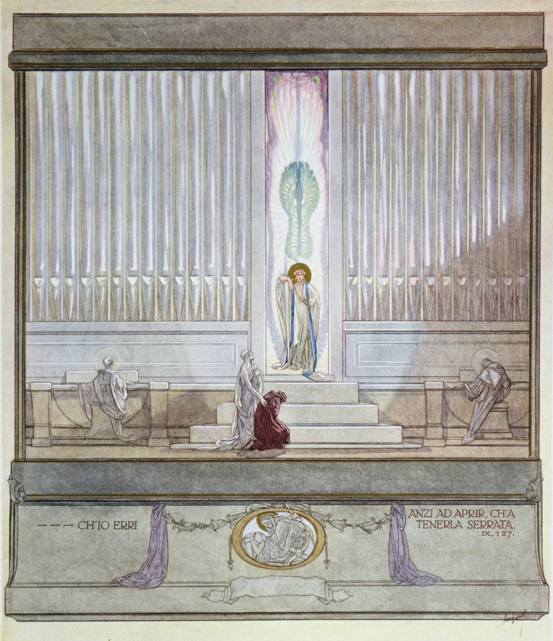 Illustratie uit Dante