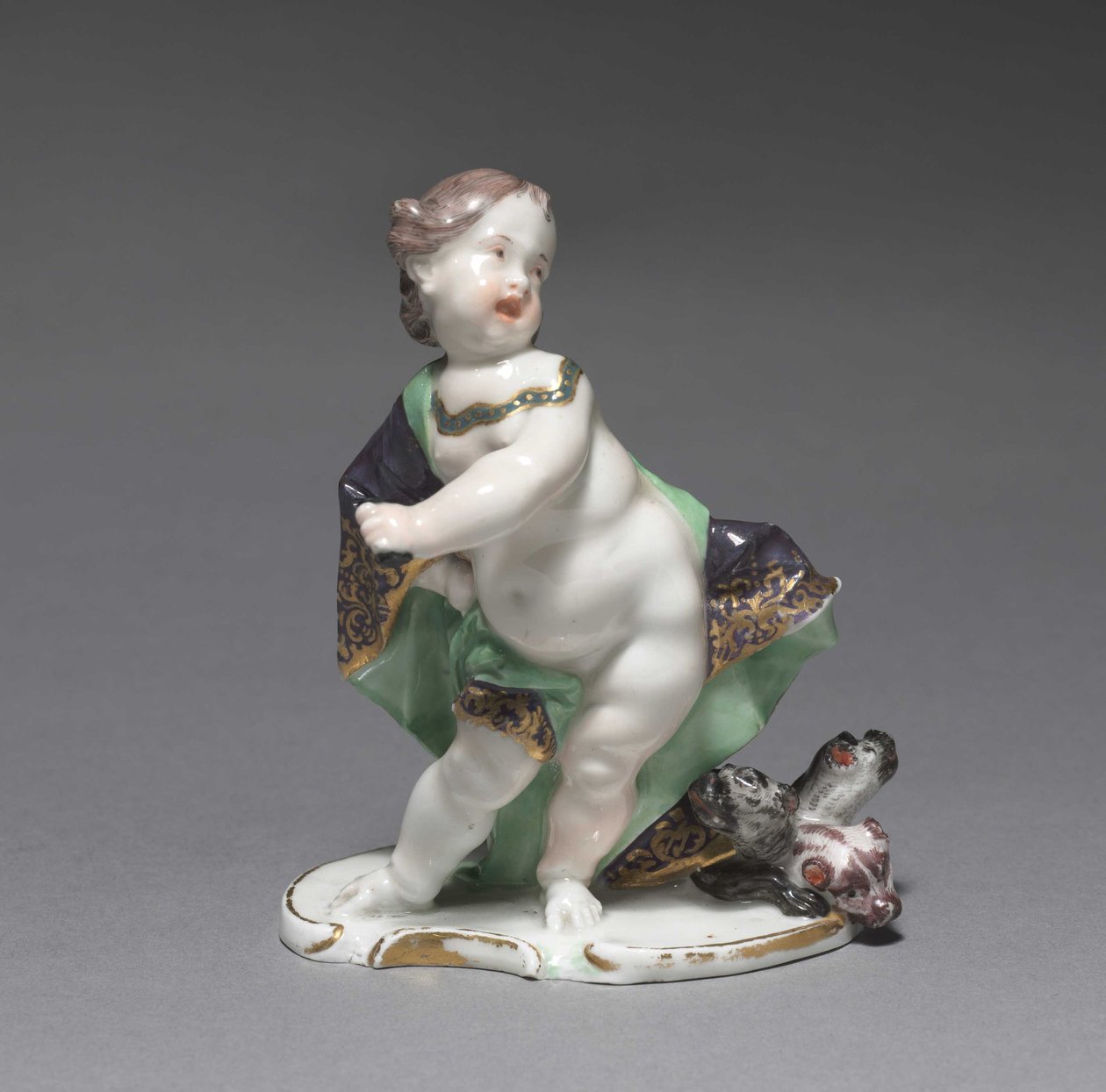 Pluto, fabrikant Nymphenburg Porselein Fabriek, ca. 1760 door Franz Anton Bustelli