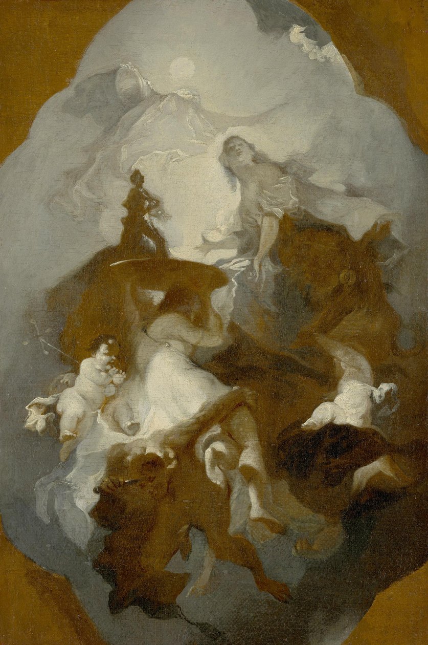 Allegorische Darstellung door Franz Anton Maulbertsch