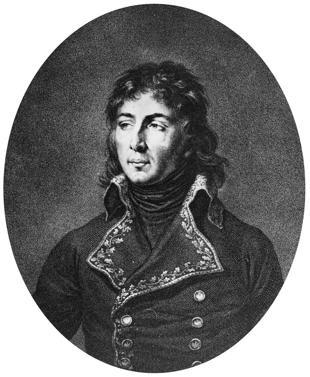 Louis Charles Antoine Desaix aka Desaix de Veygoux (1768-1800) Franse generaal (gravure) door Franz Gabriel (1723-1807) Fiesinger