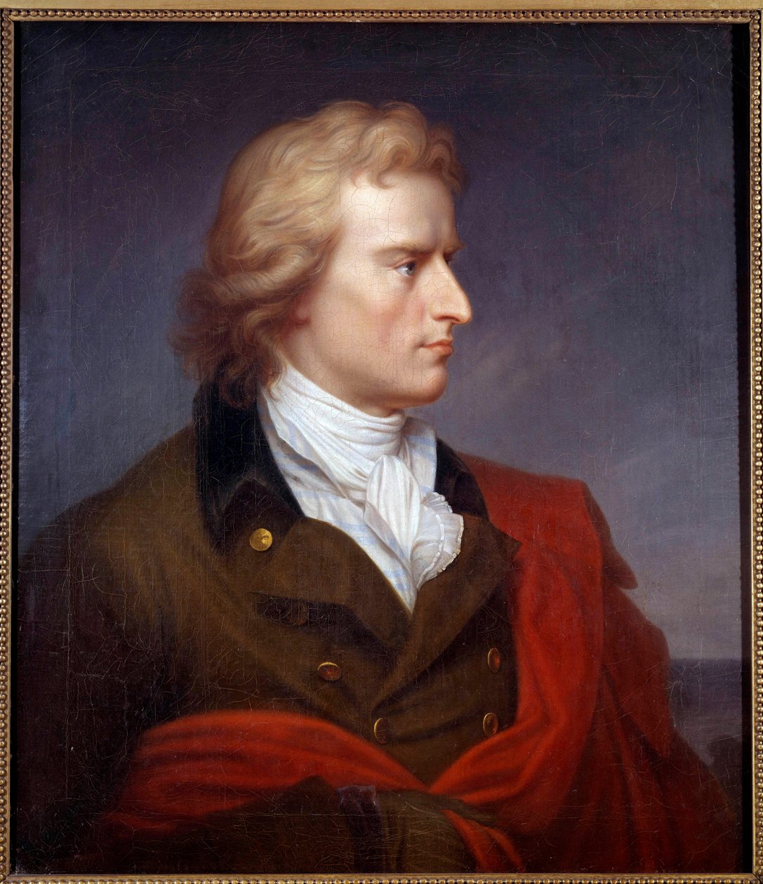 Portret van Friedrich Schiller door Franz Gerhard von Kugelgen