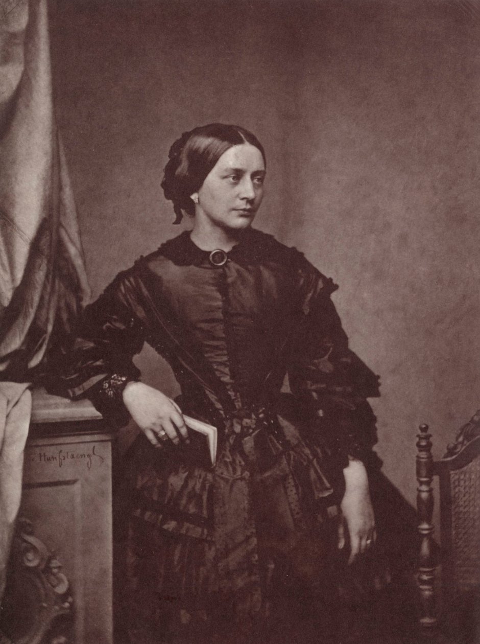 Clara Schumann, Duitse pianiste en componiste door Franz Hanfstaengl