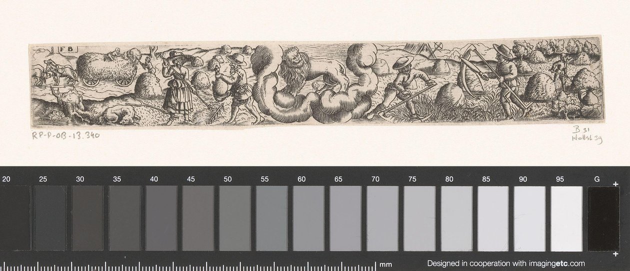 Leeuw (juli) door Franz Isaac Brun