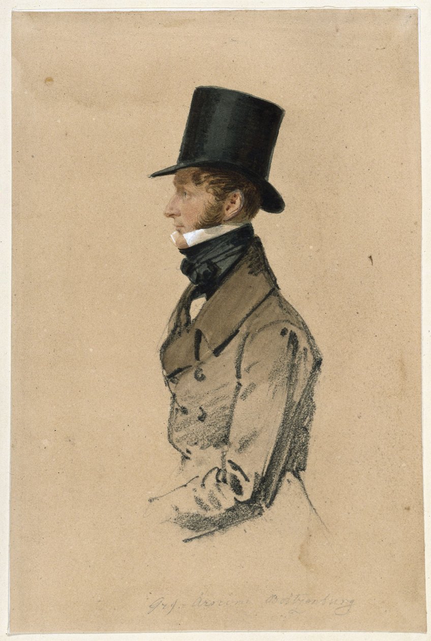 Adolf Heinrich graaf von Arnim-Boitzenburg door Franz Krüger